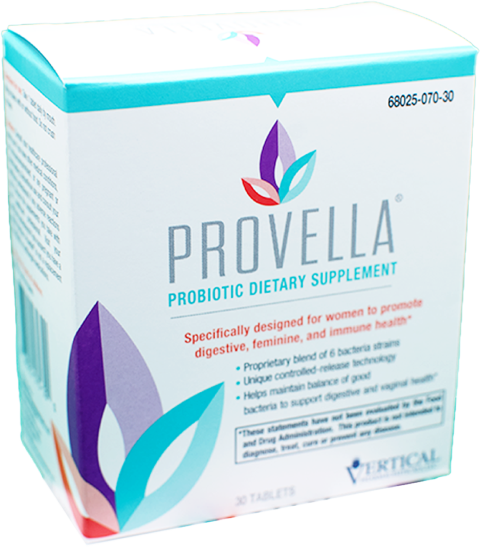 Provella Single-Tablet Hero Image — Women’s Probiotic
